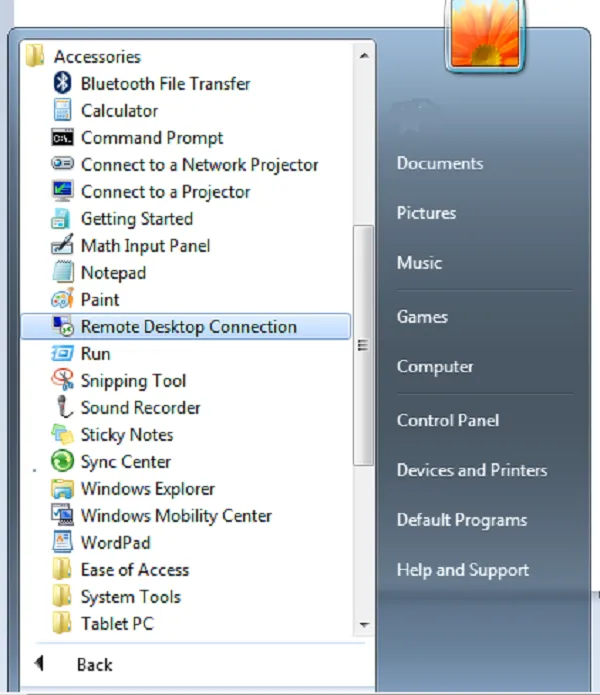 روش اول انتقال فایل از سرور مجازی به کامپیوتر